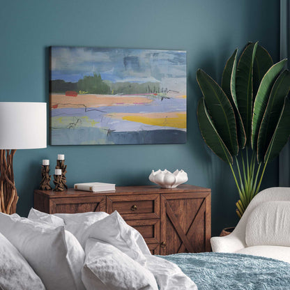 Abstract Beachfront II Canvas Print