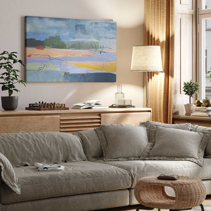 Abstract Beachfront II Canvas Print