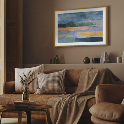 Abstract Beachfront II Art Print