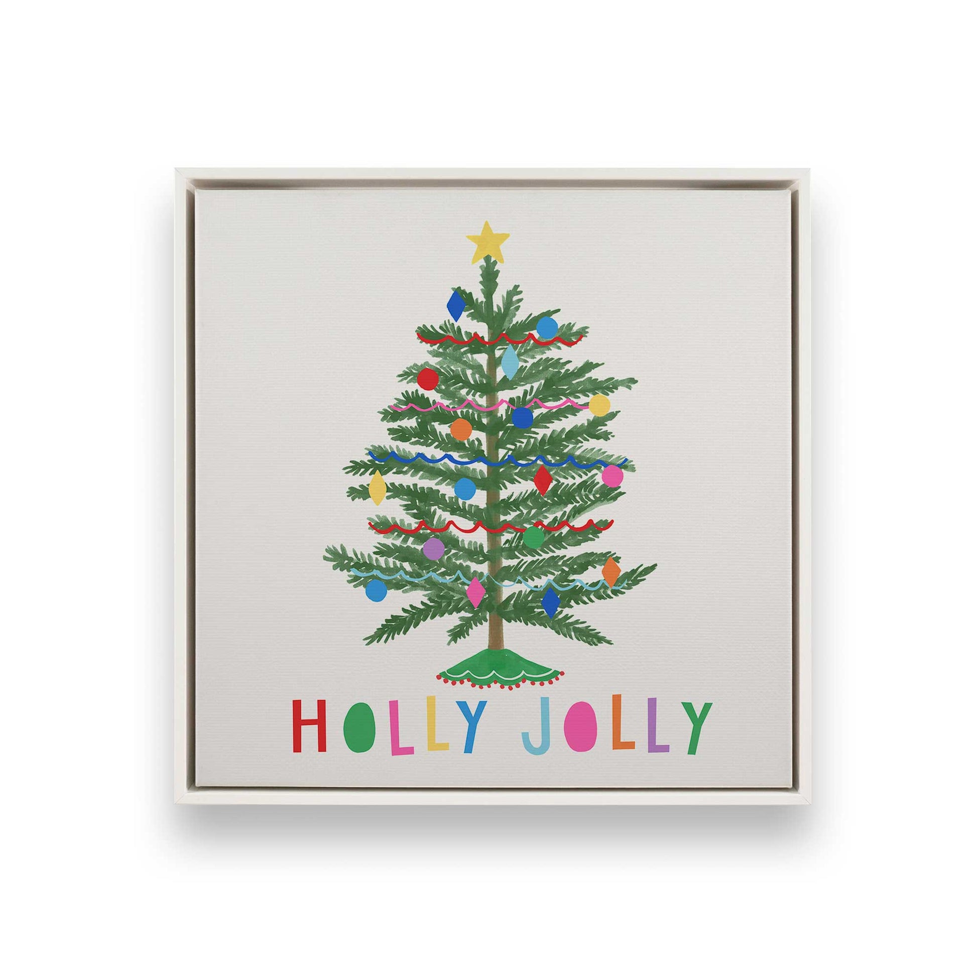 [Color:Opaque White], Picture of art in a White frame