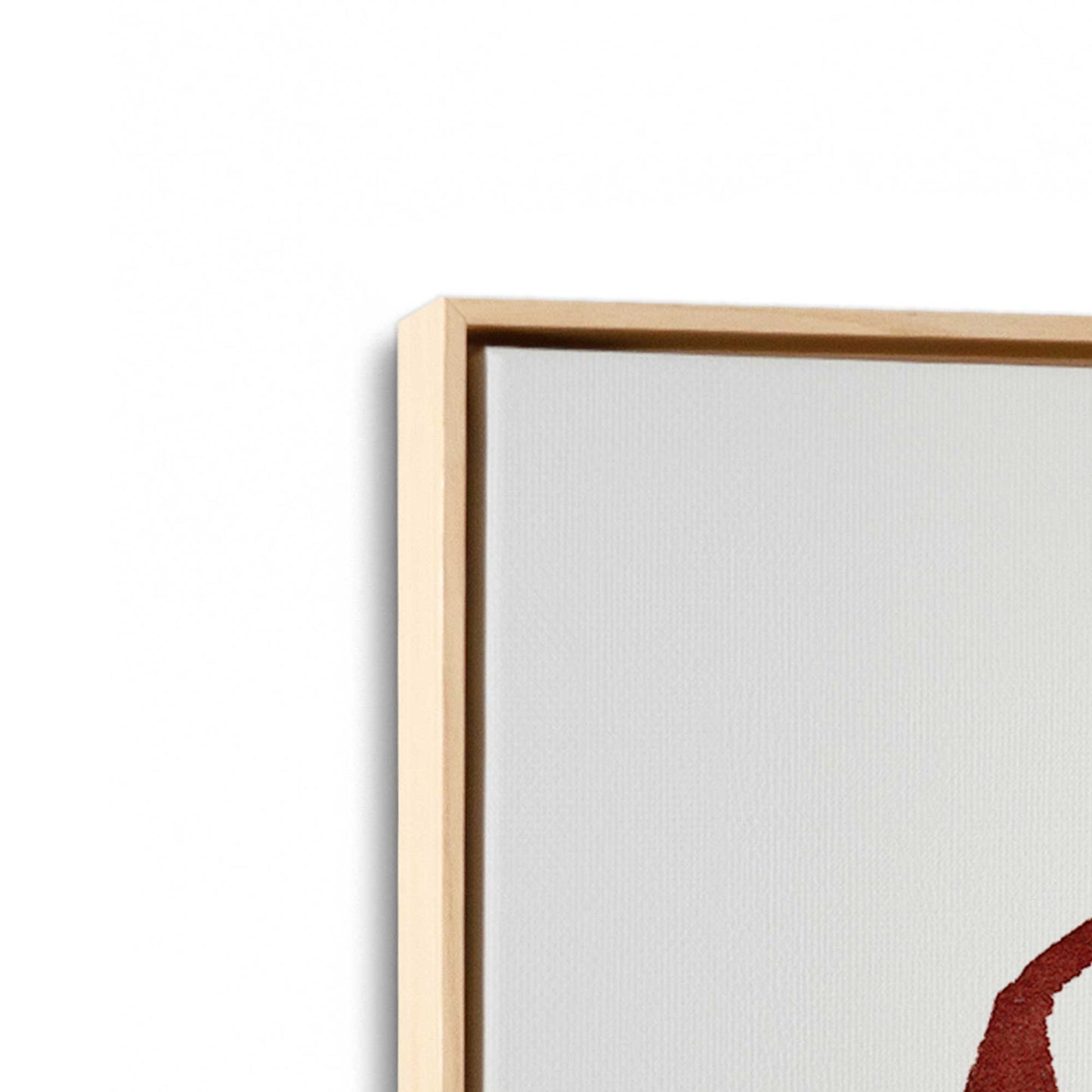 [Color:American Maple], Picture of the corner of the art