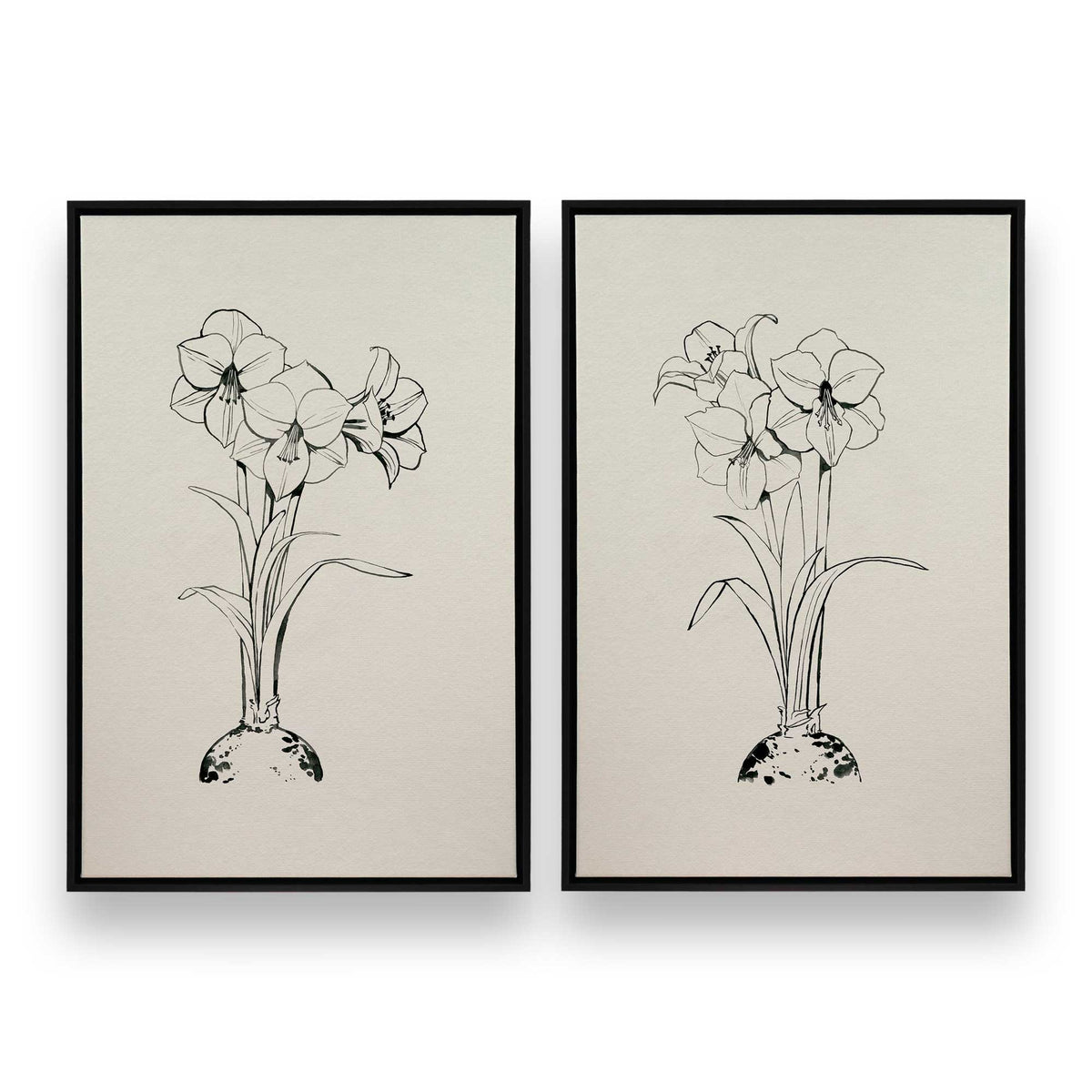 [Color:Satin Black], Picture of art in a Satin Black frame