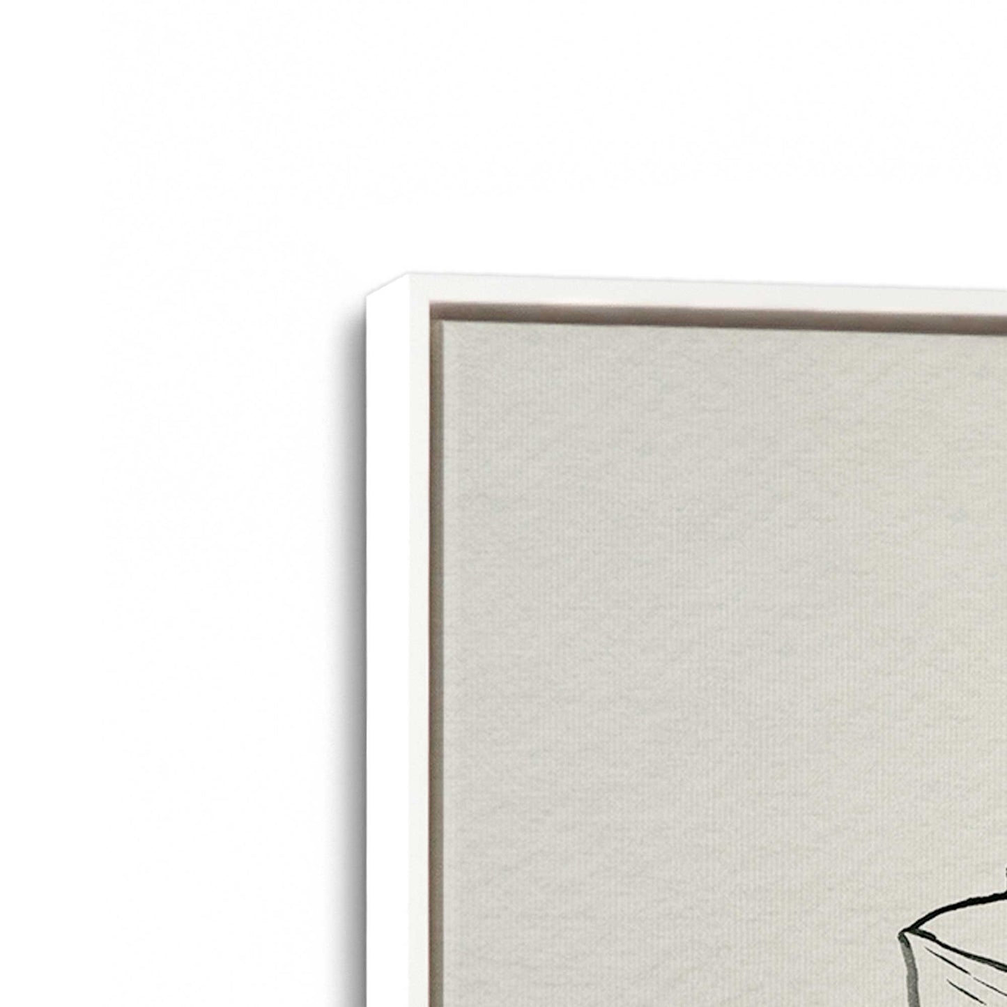 [Color:Opaque White], Picture of the corner of the art
