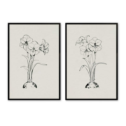 [Color:Satin Black], Picture of art in a Satin Black frame