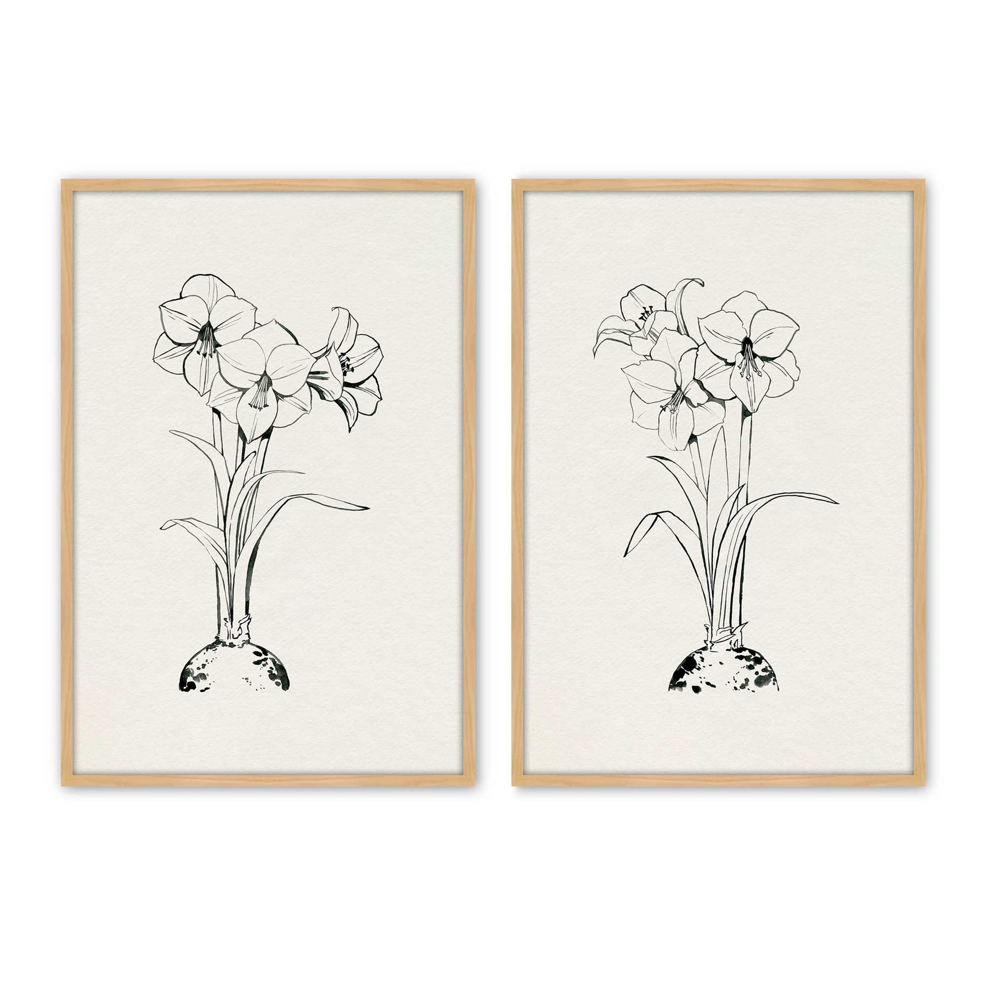 [Color:American Maple], Picture of art in a American Maple frame
