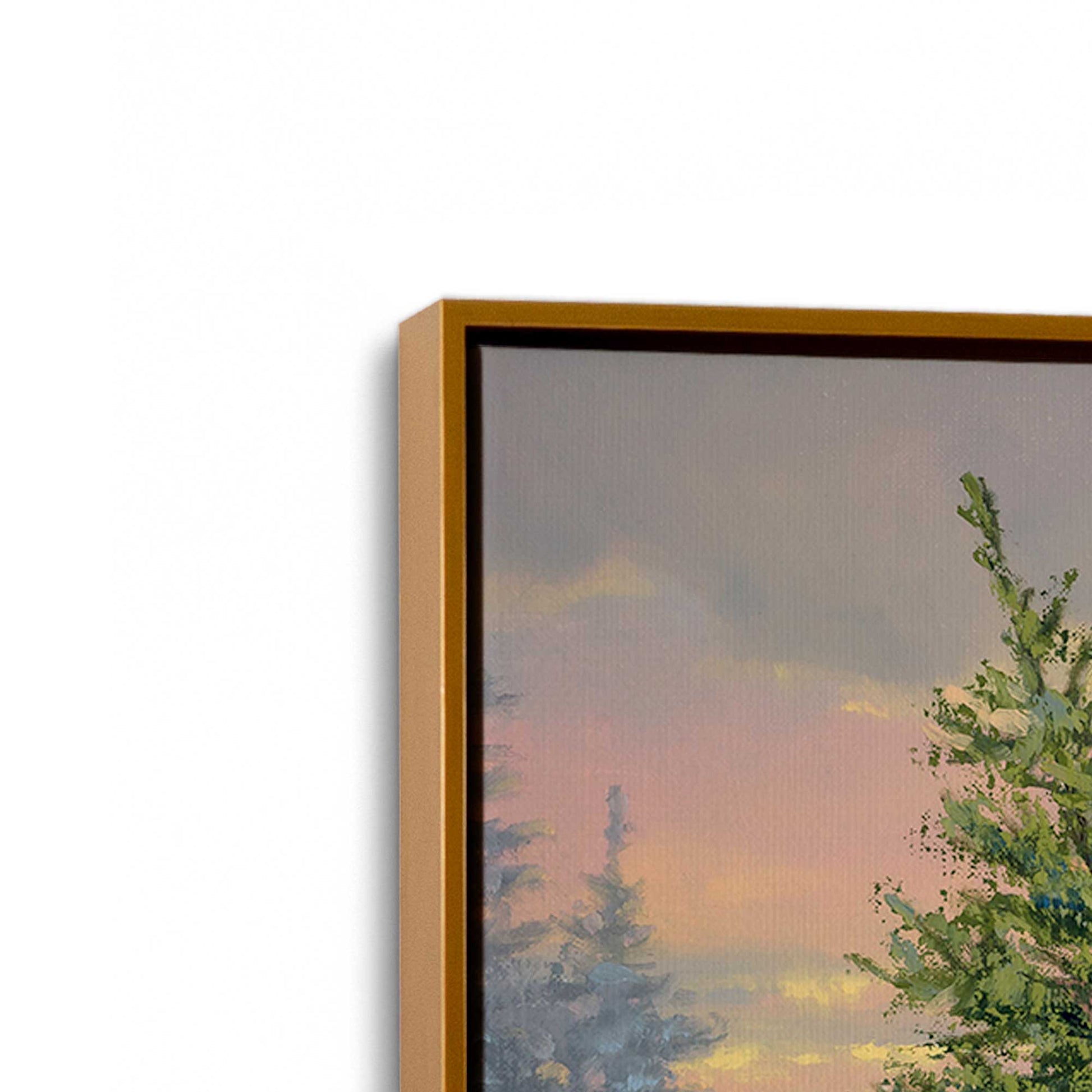 [Color:Polished Gold], Picture of the corner of the art