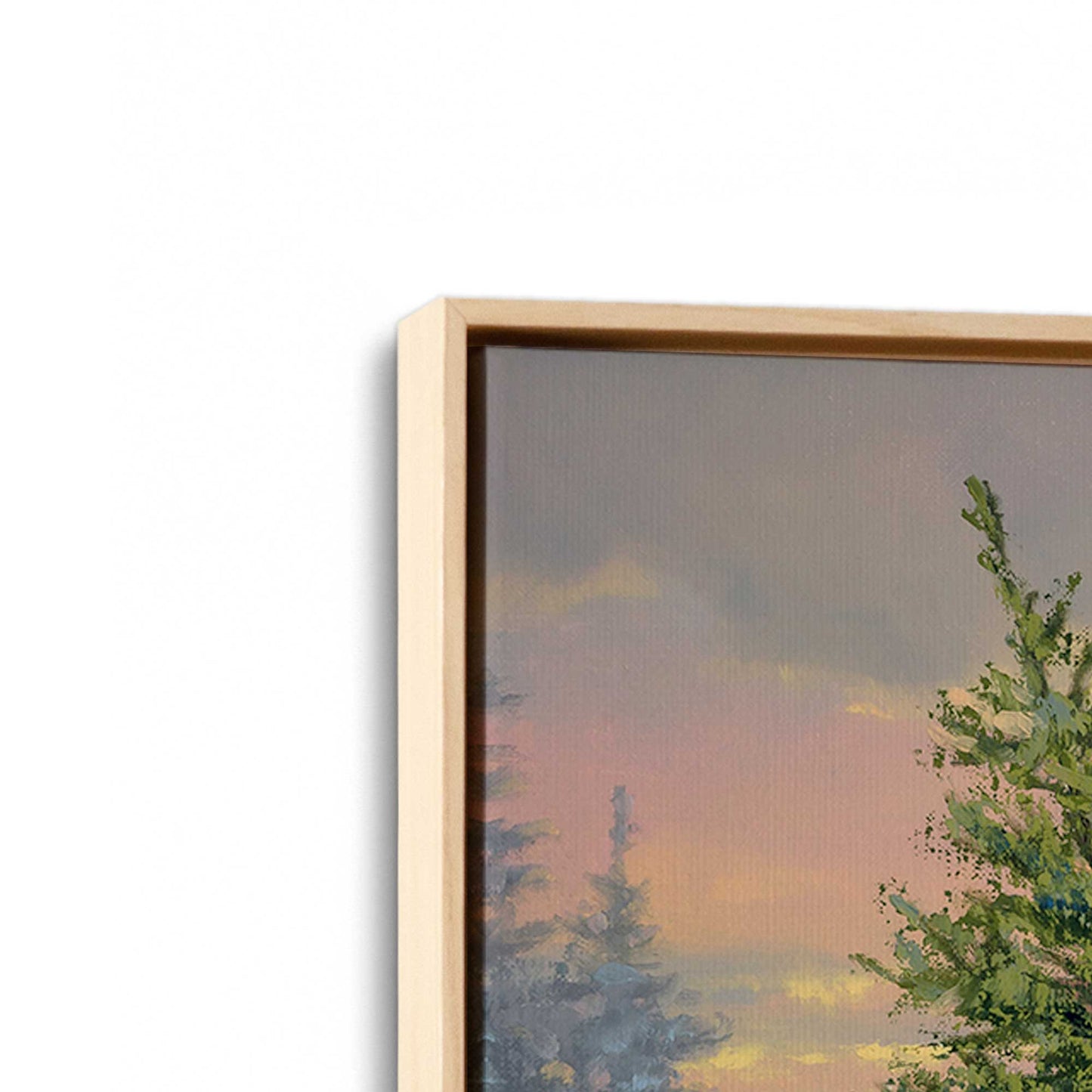 [Color:American Maple], Picture of the corner of the art