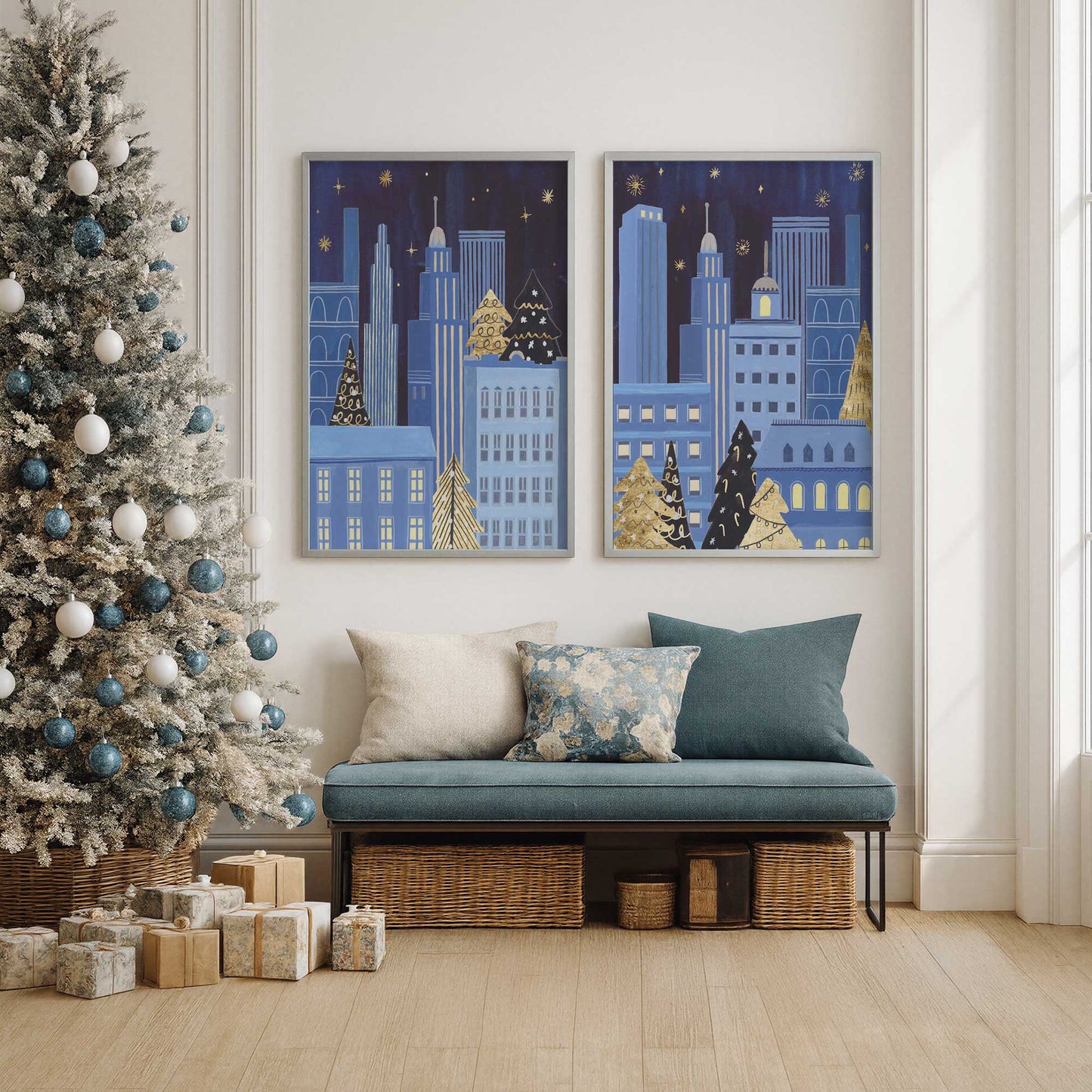 [Color:Polished Gold], Picture of art in a Polished Gold frame