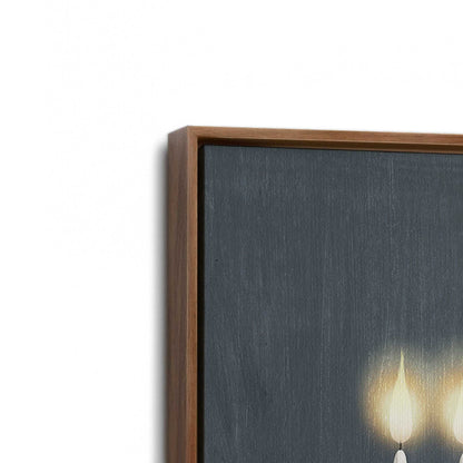 [Color:Walnut], Picture of the corner of the art