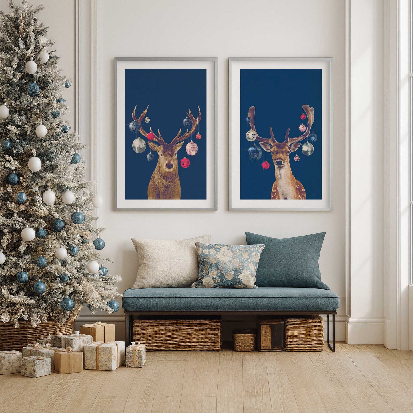 [Color:Opaque White], Picture of art in a Opaque White frame