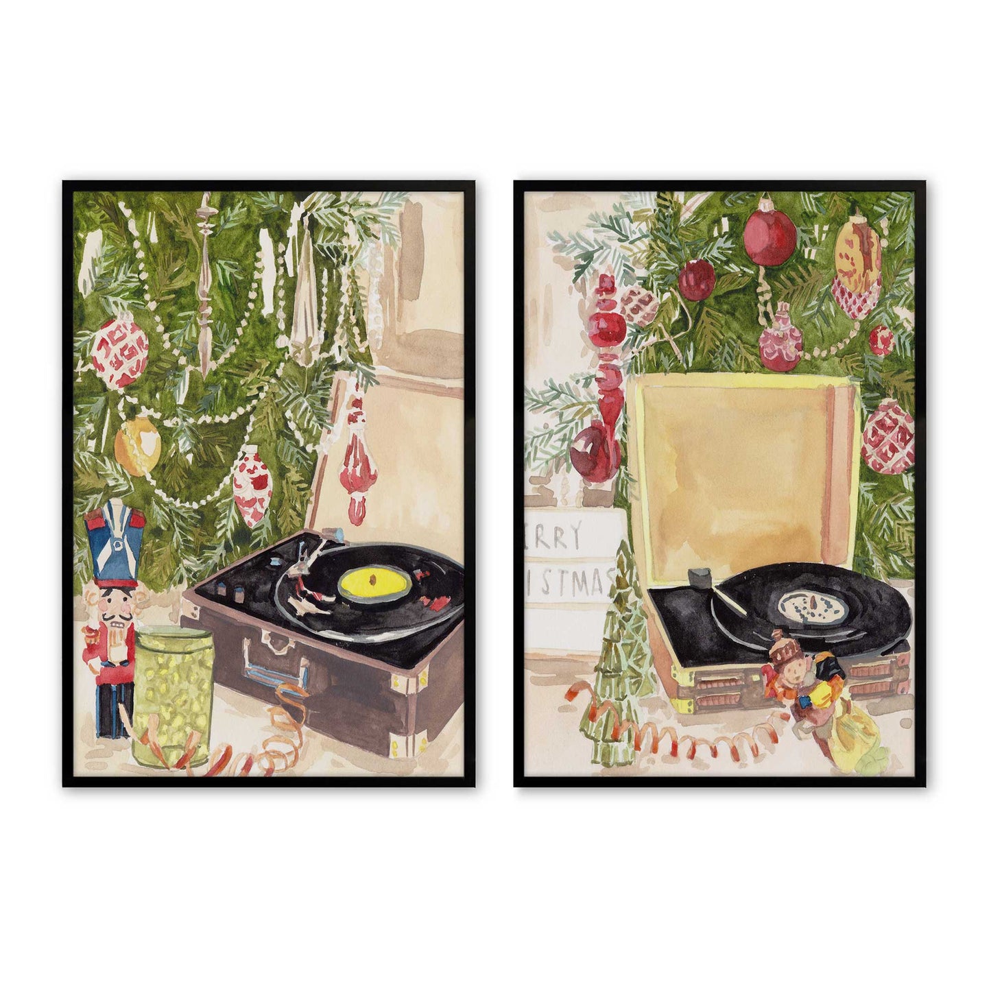 [Color:Satin Black], Picture of art in a Satin Black frame