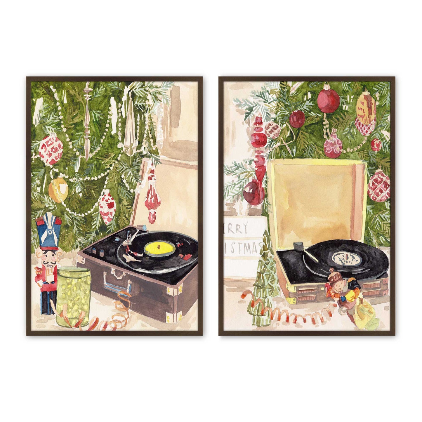 [Color:Belvinder Brown], Picture of art in a Belvinder Brown frame