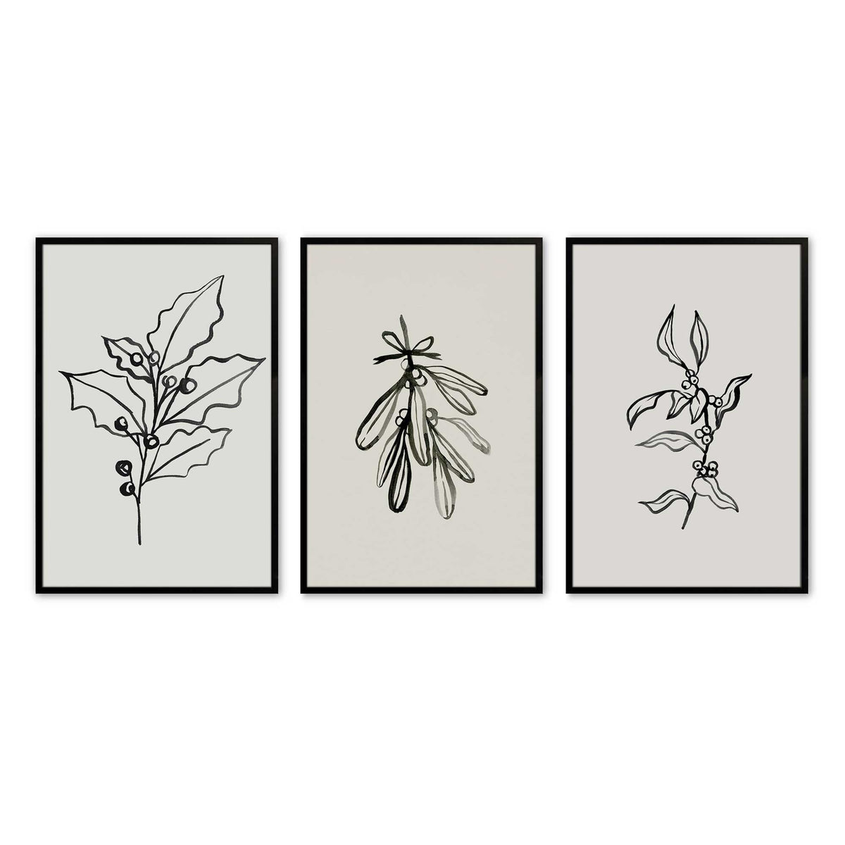[Color:Satin Black], Picture of art in a Satin Black frame