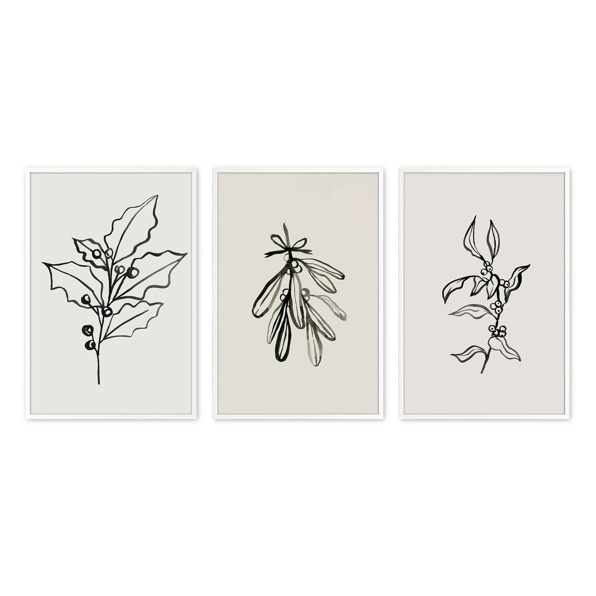 [Color:Opaque White], Picture of art in an Opaque White frame