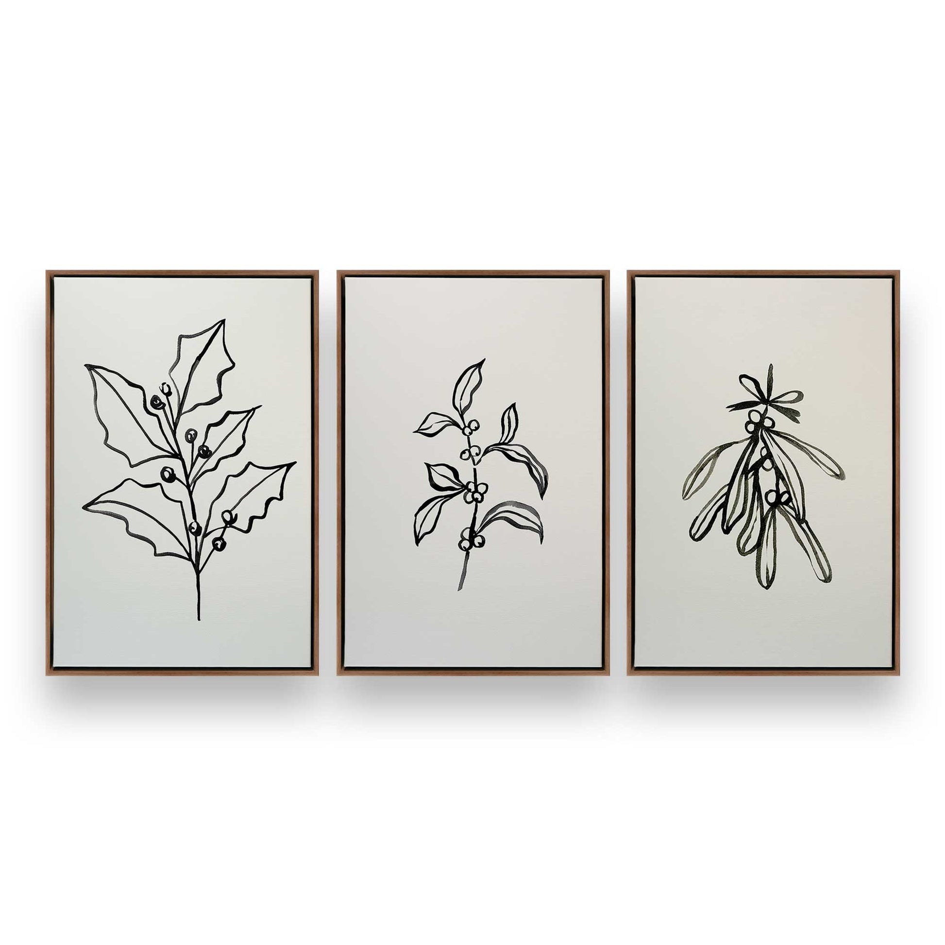 [Color:Walnut], Picture of art in a Walnut frame