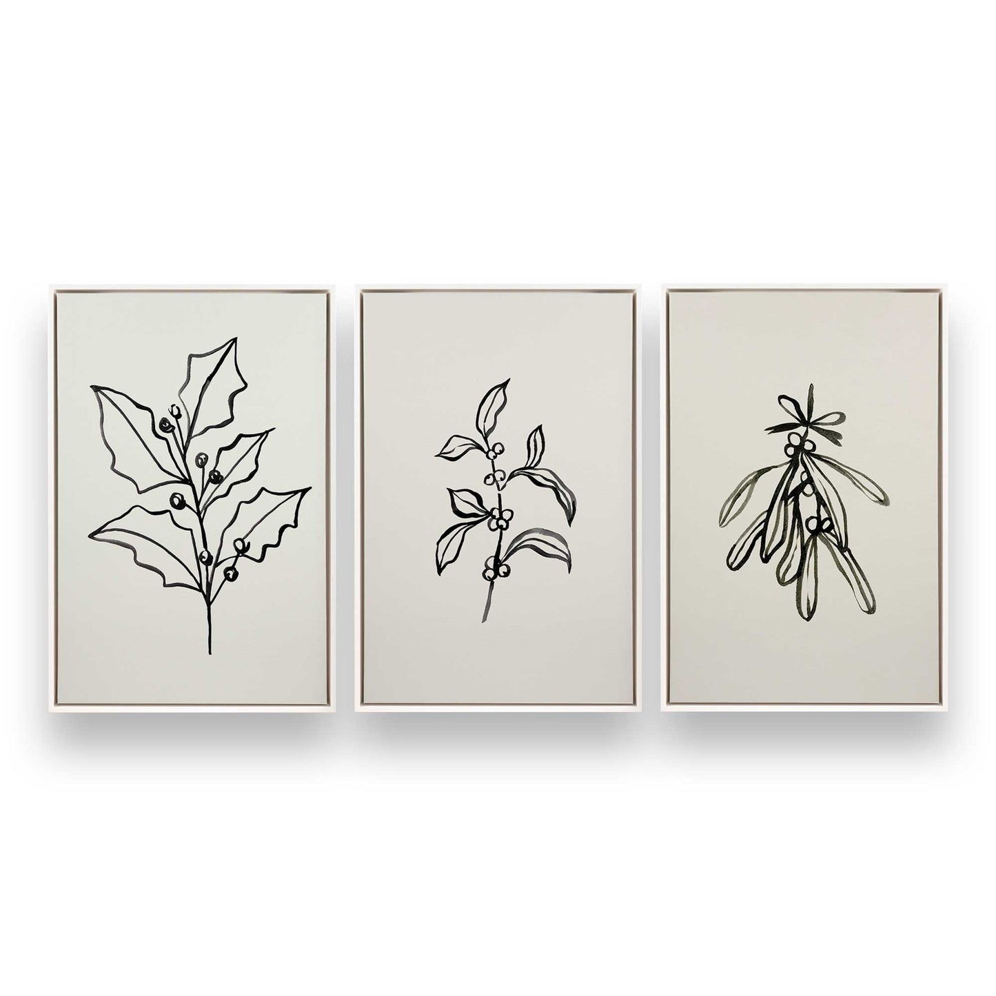 [Color:Opaque White], Picture of art in a White frame
