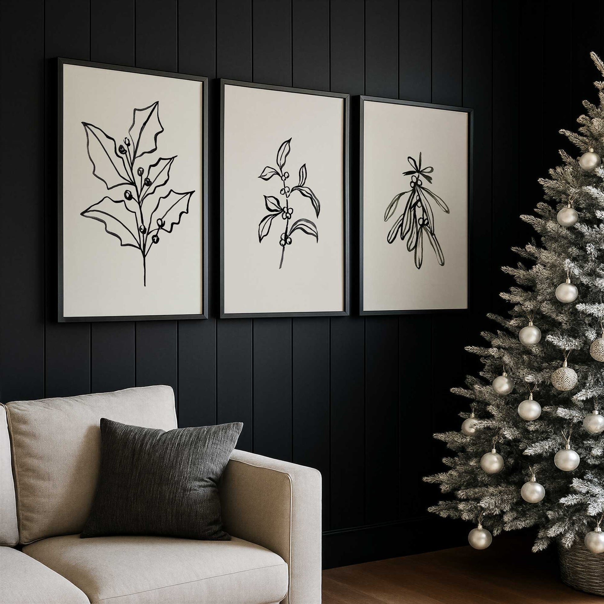 [Color:Opaque White], Picture of art in an Opaque White frame
