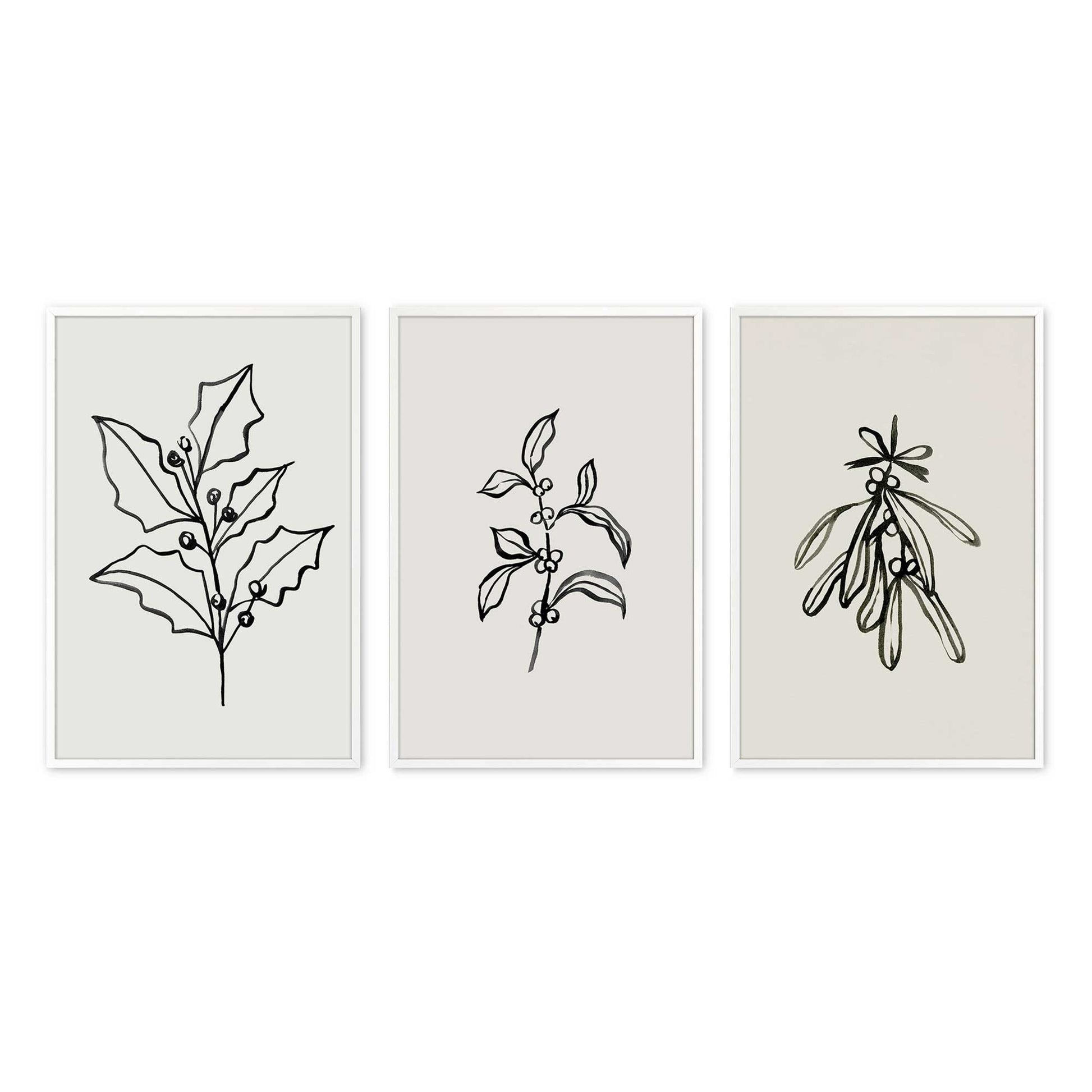 [Color:Opaque White], Picture of art in an Opaque White frame