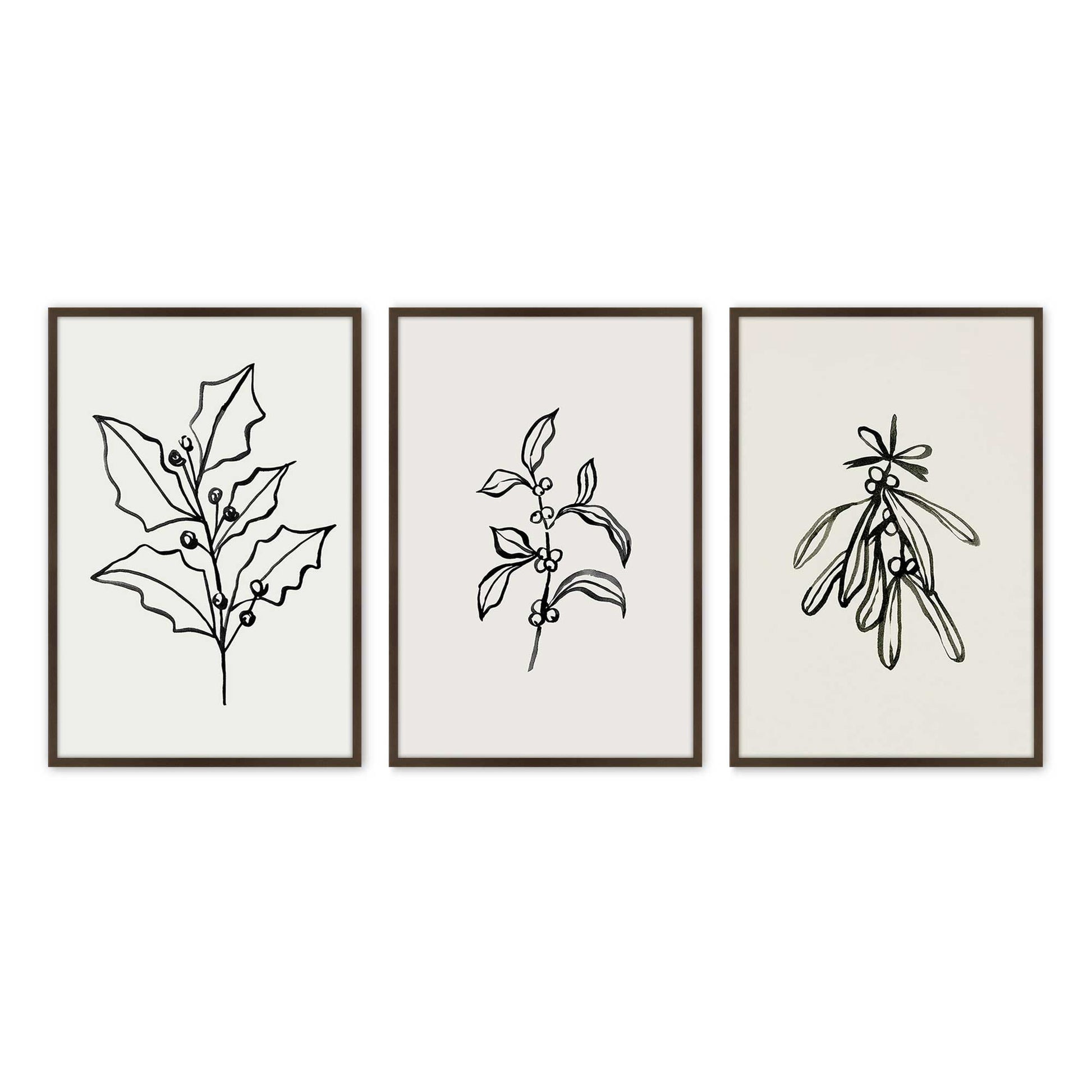 [Color:Belvinder Brown], Picture of art in a Belvinder Brown frame