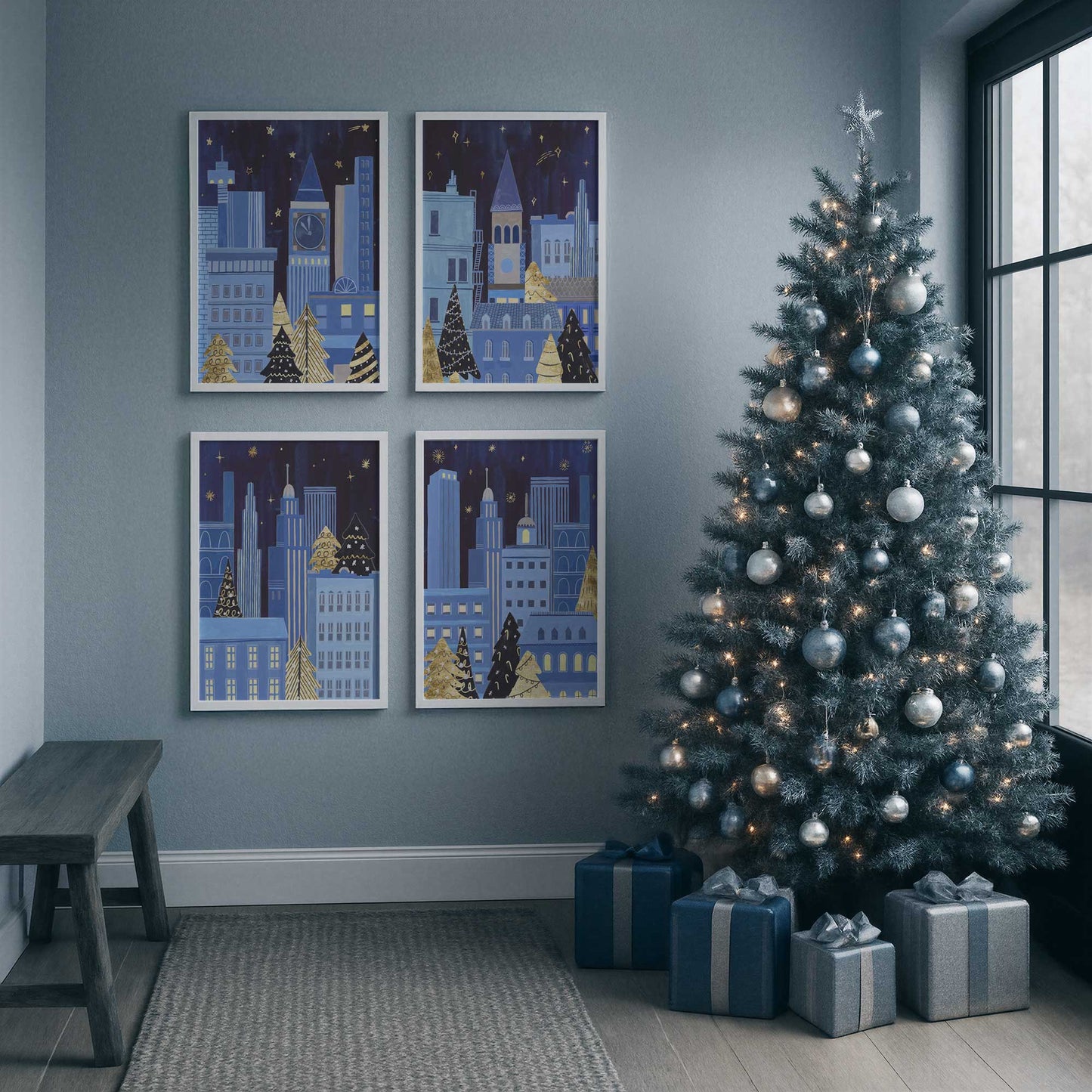 [Color:Polished Chrome], Picture of art in a Polished Chrome frame