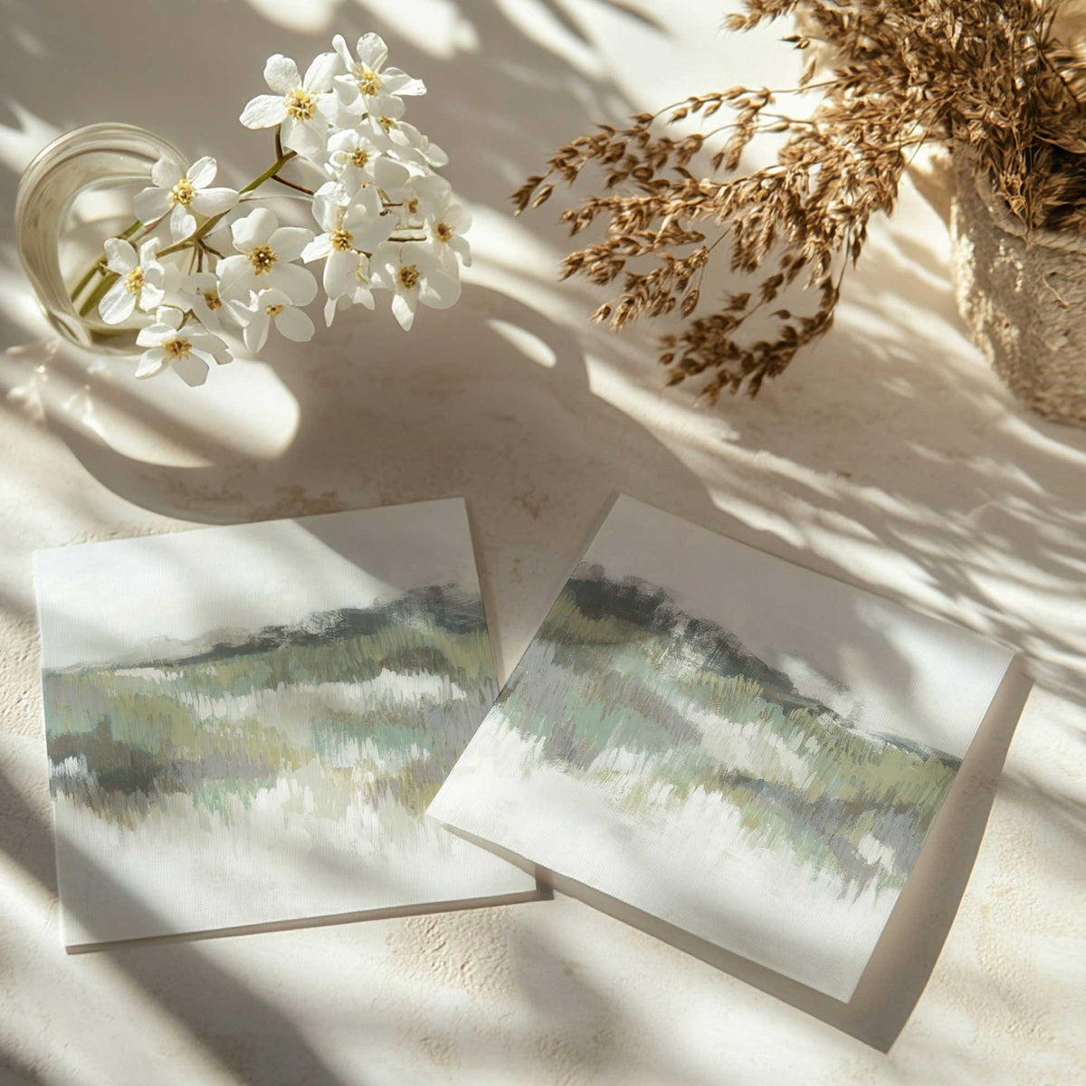 [color:Rolled Print], Picture of close up of art