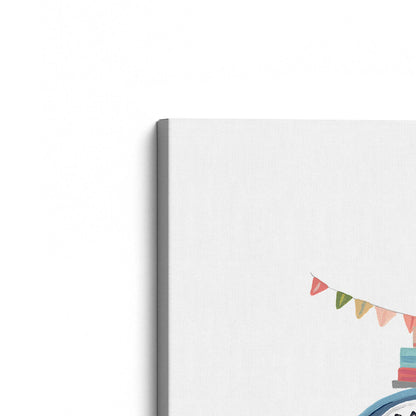 [Color:Stretched Canvas], Picture of art at an angle