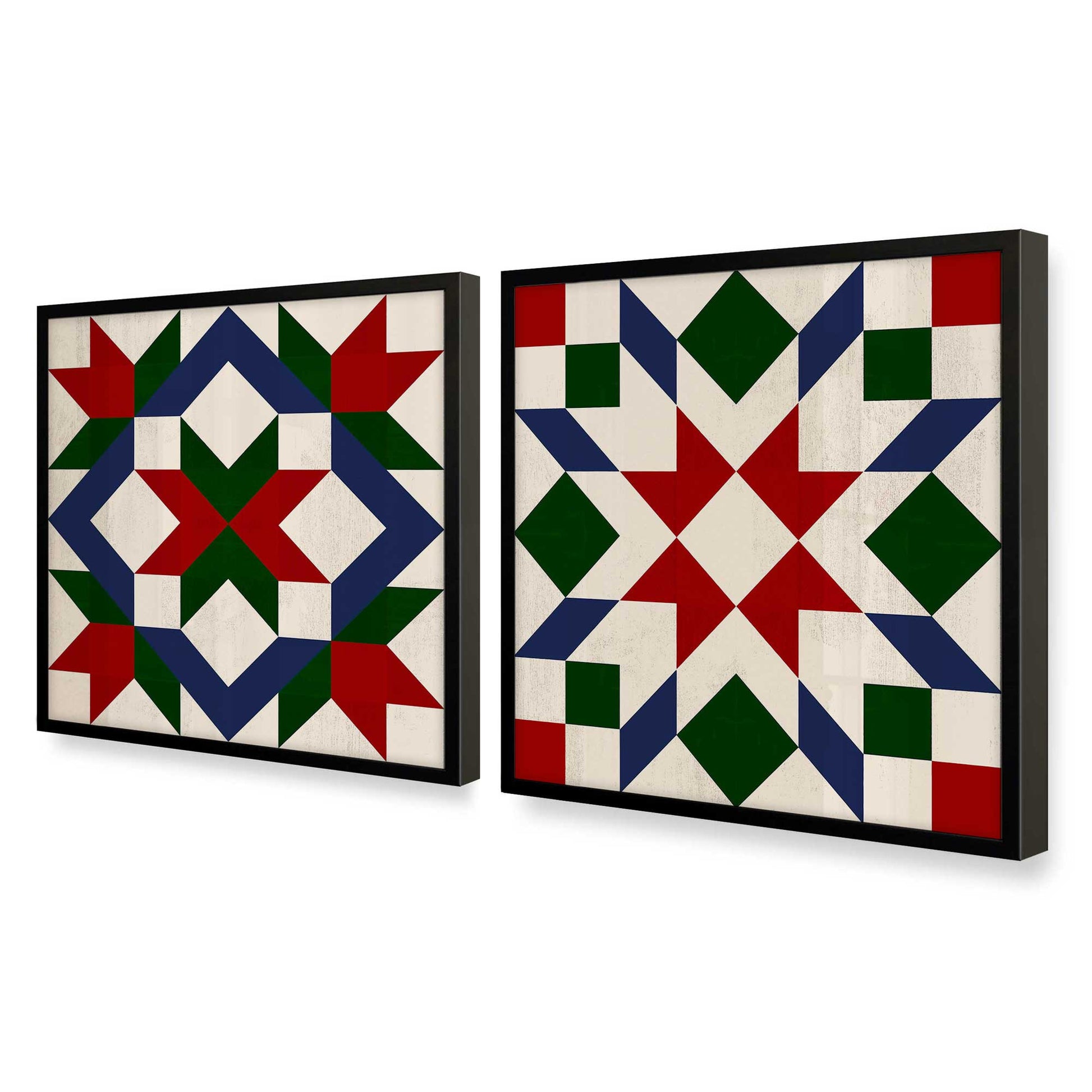 [Color:Satin Black], Picture of art in a Satin Black frame at an angle