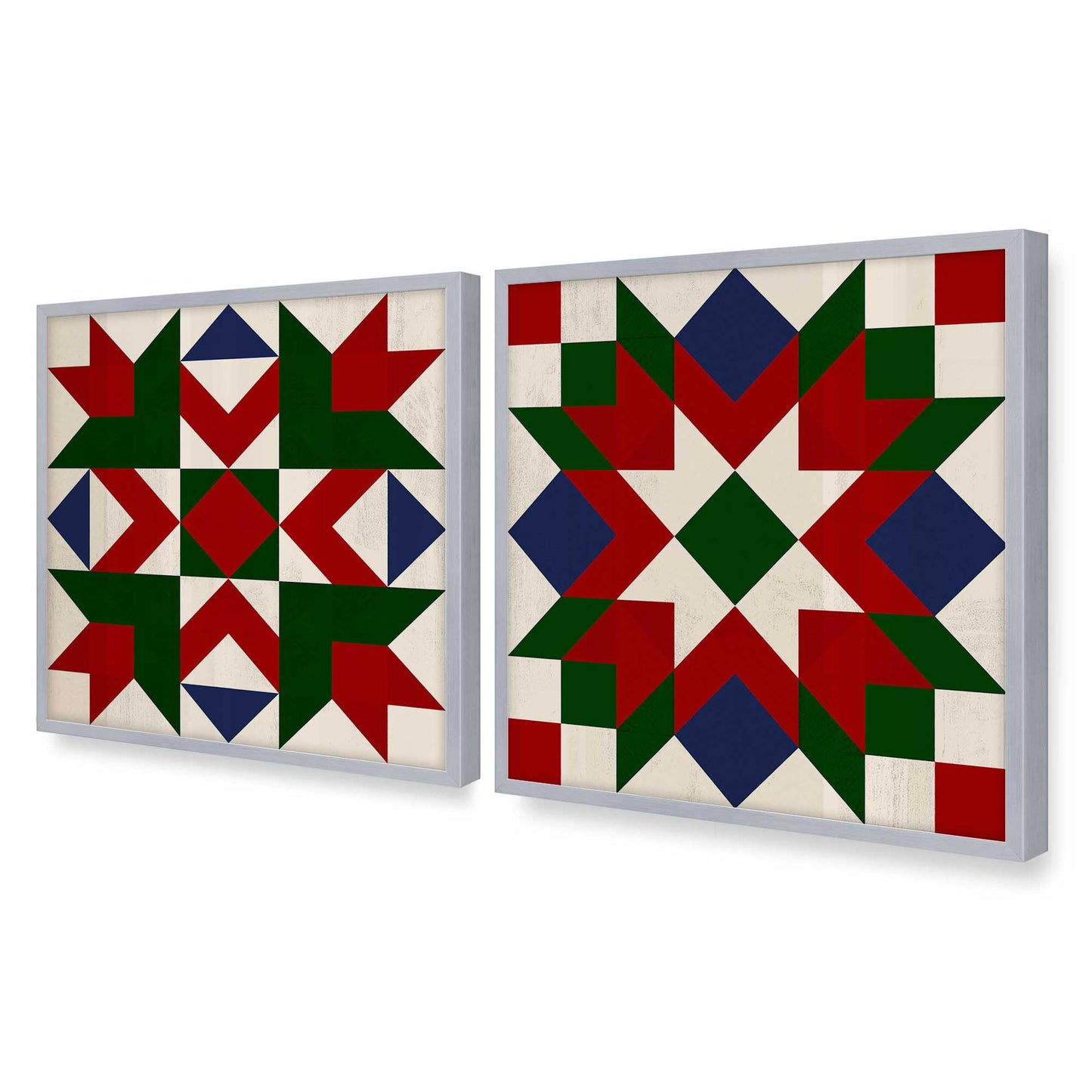 [Color:Polished Chrome], Picture of art in a Polished Chrome frame of the corner