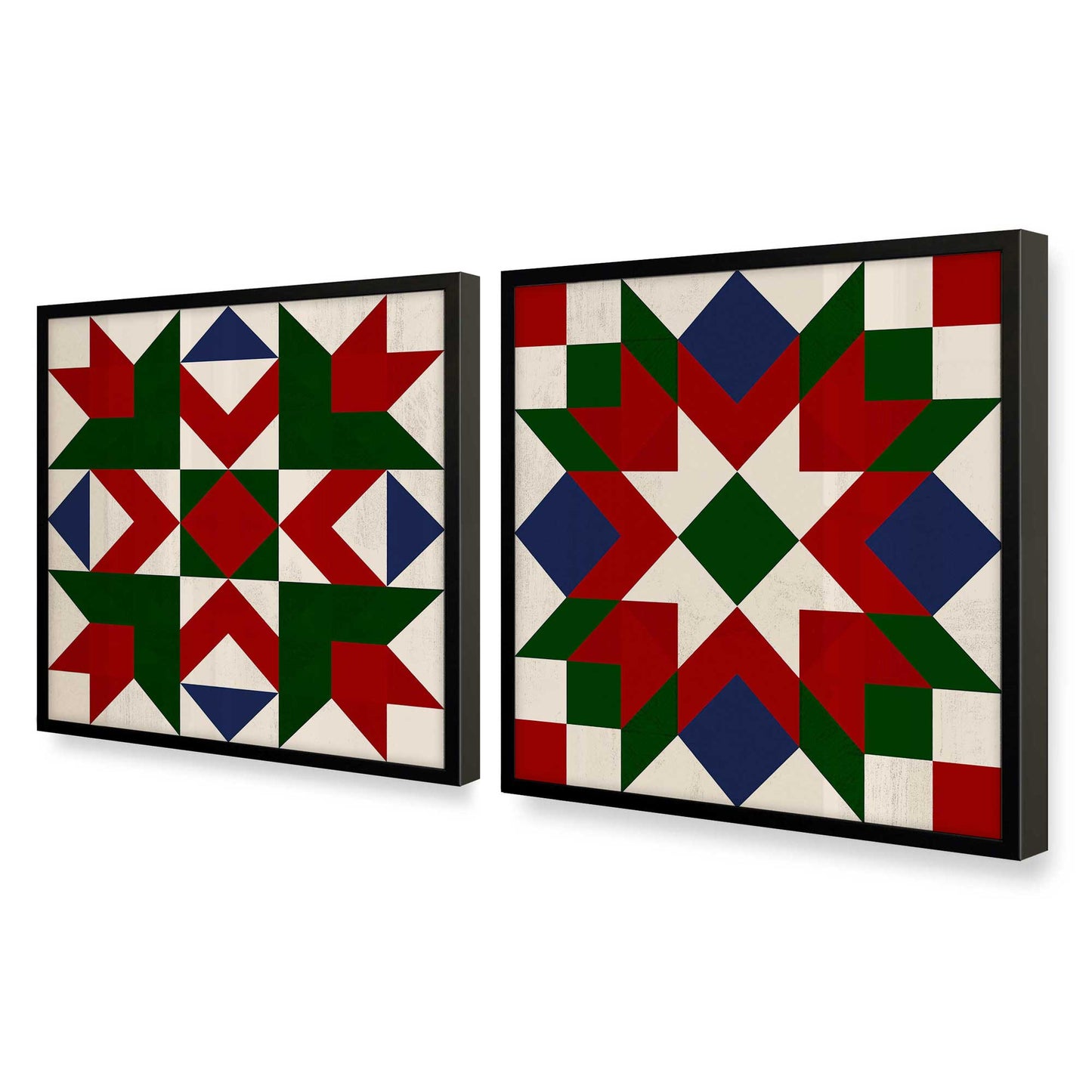 [Color:Satin Black], Picture of art in a Satin Black frame at an angle