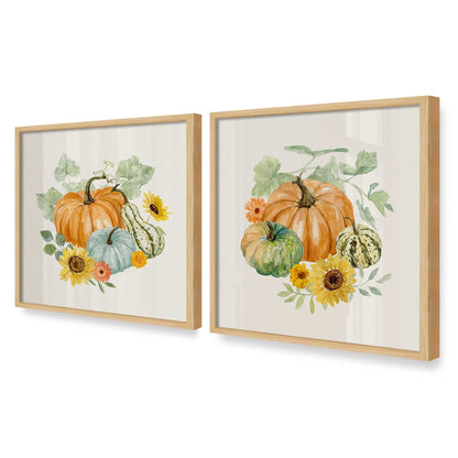 [Color:American Maple], Picture of art in an American Maple frame at an angle