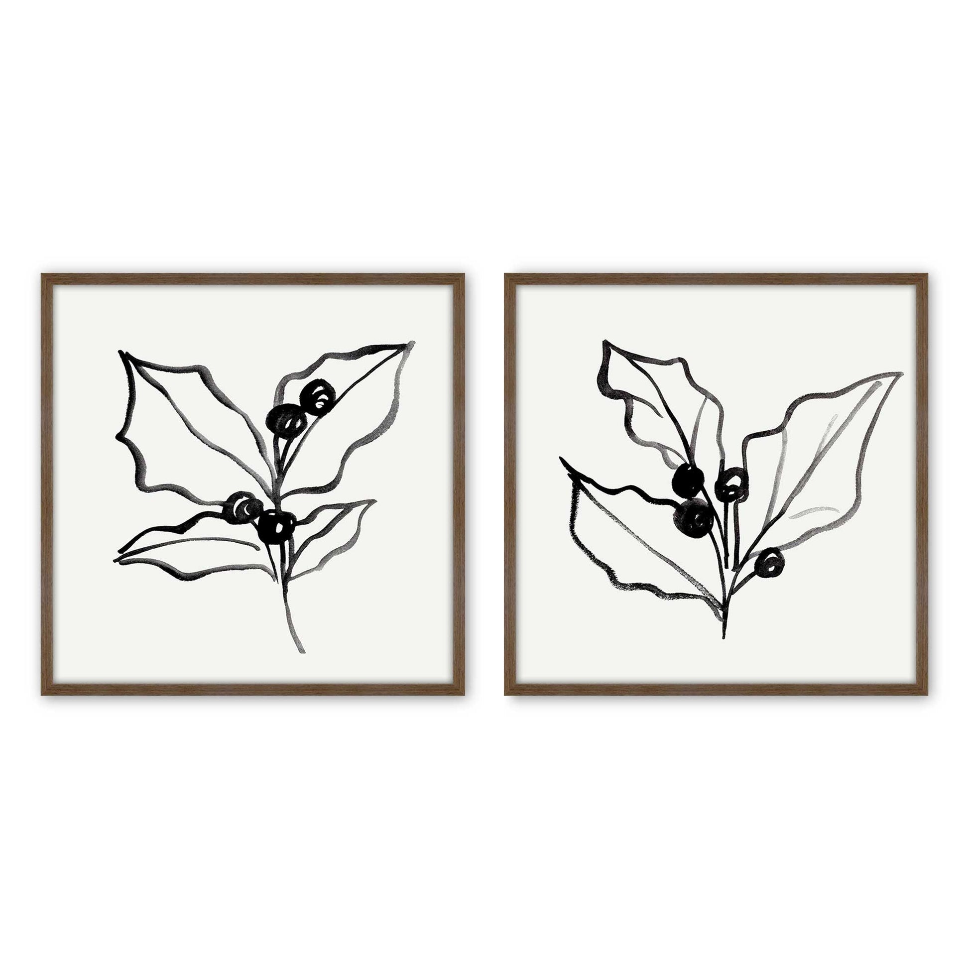 [Color:Walnut], Picture of art in a Walnut frame