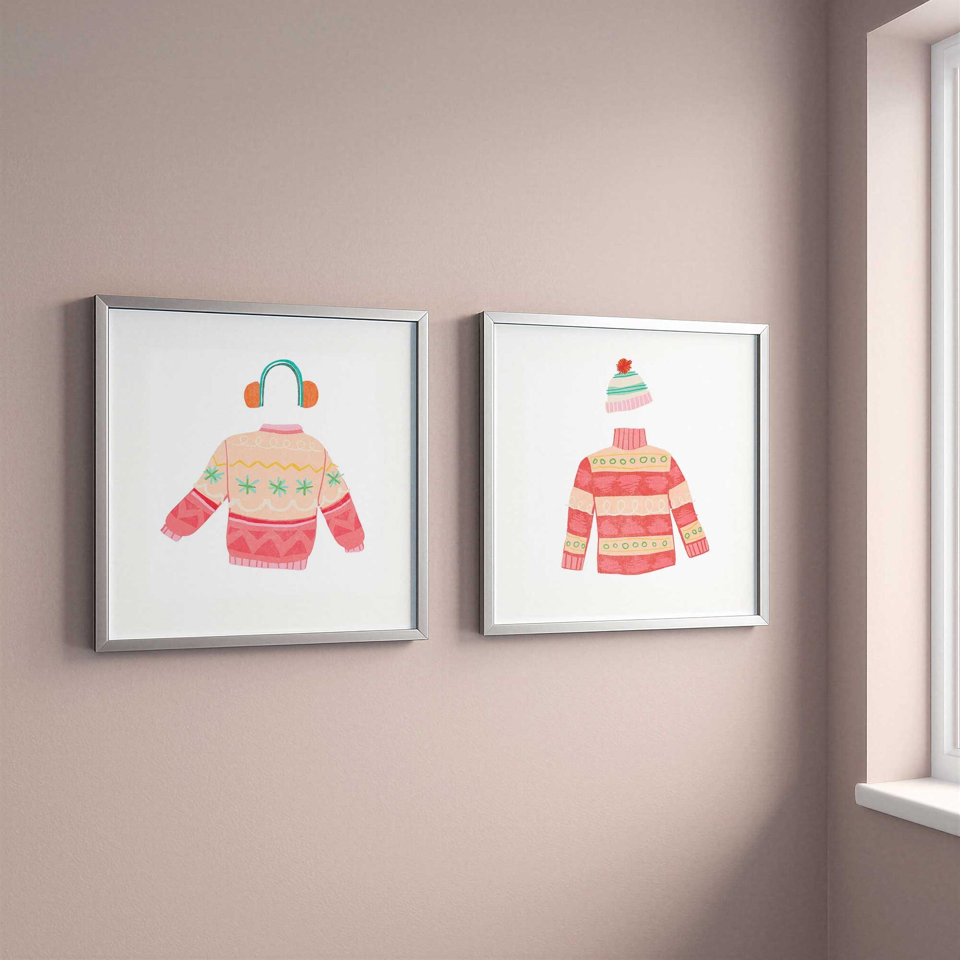 [Color:Walnut], Picture of art in a Walnut frame