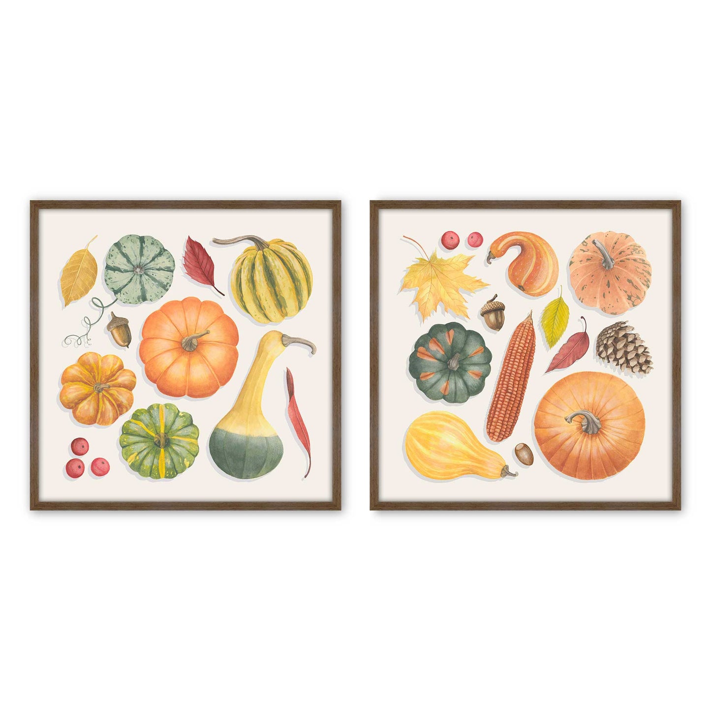 [Color:Walnut], Picture of art in a Walnut frame