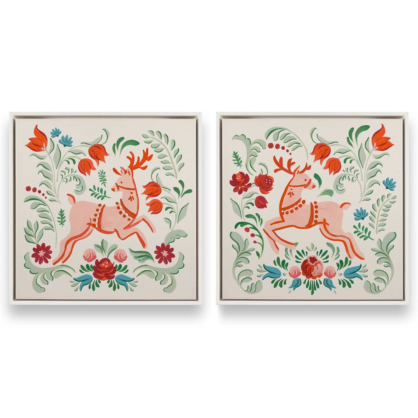 [Color:Opaque White], Picture of art in a White frame