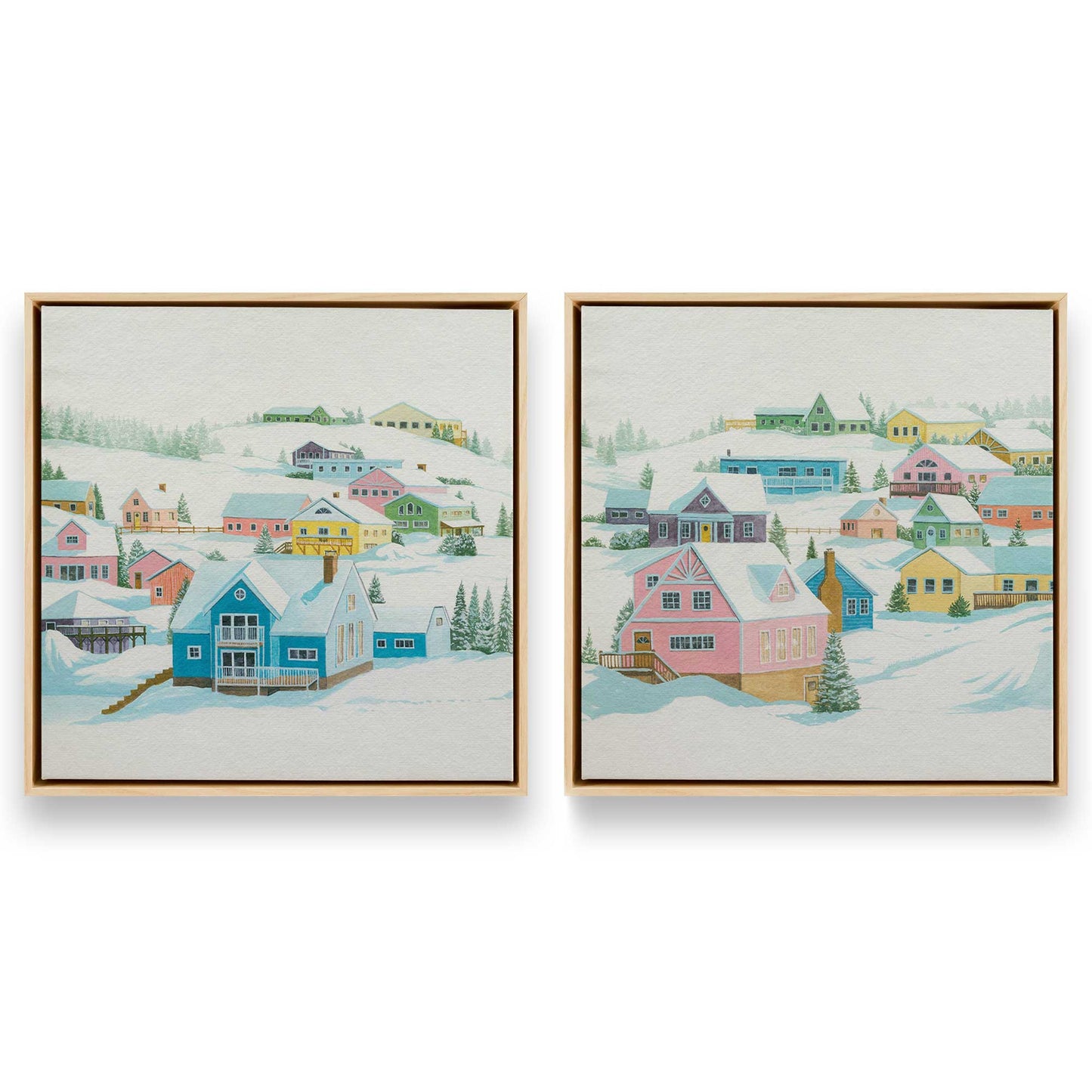 [Color:American Maple], Picture of art in an American Maple frame