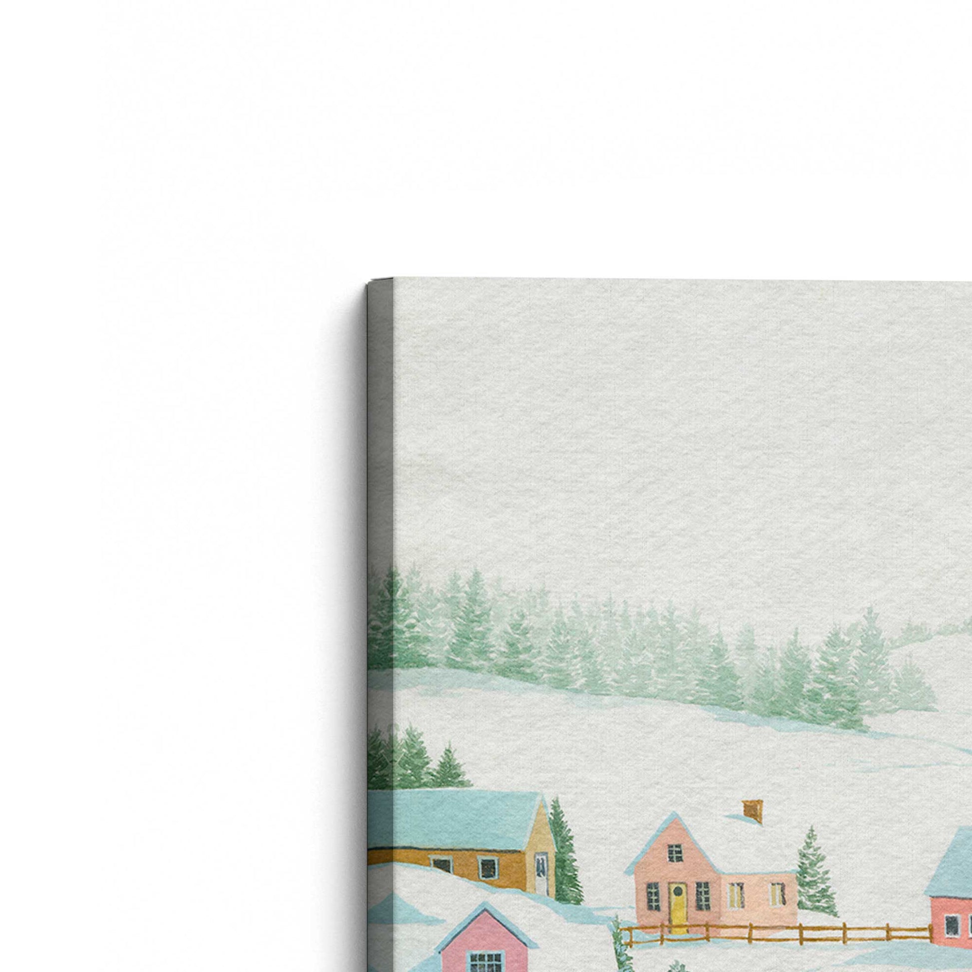 [Color:Stretched Canvas], Picture of art at an angle