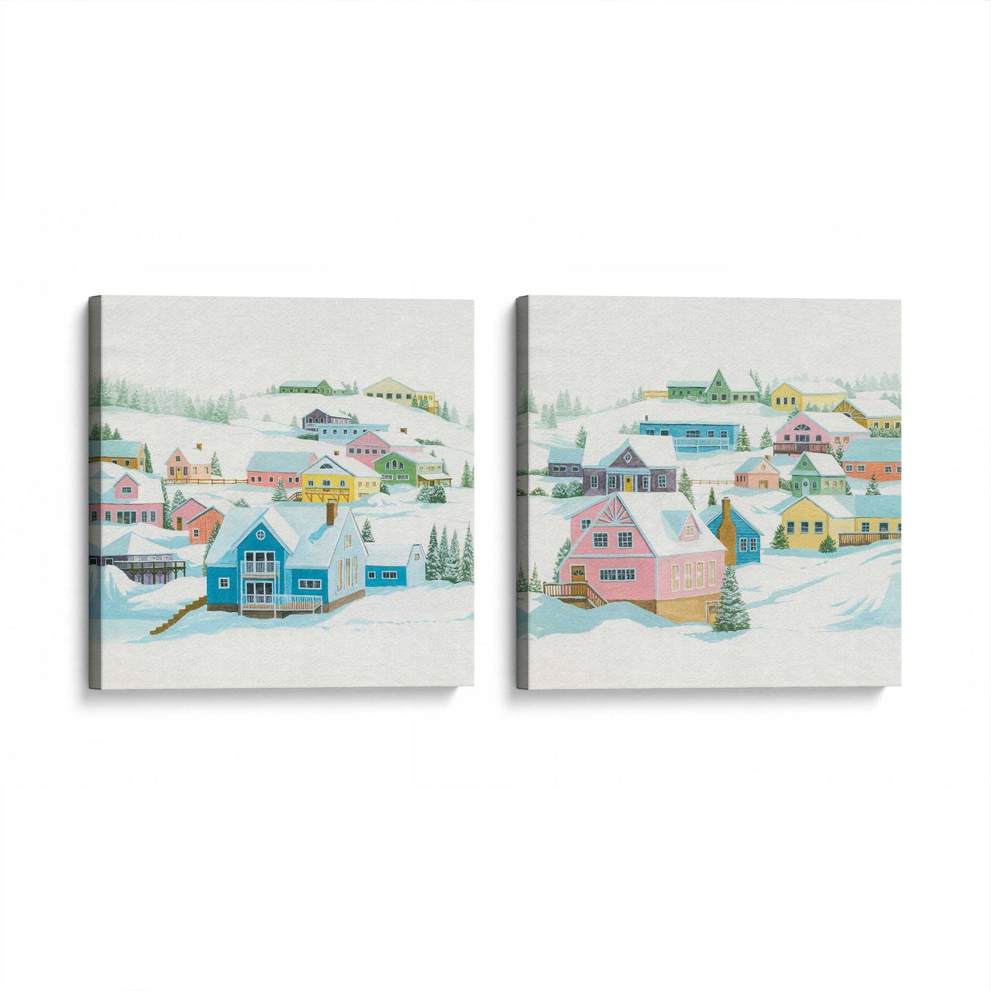 [Color:Stretched Canvas], Picture of the corner of the art