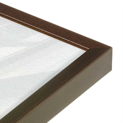 [Color:Belvinder Brown], Picture of art in a Belvinder Brown frame of the corner