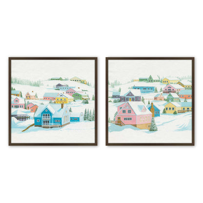 [Color:Belvinder Brown], Picture of art in a Belvinder Brown frame
