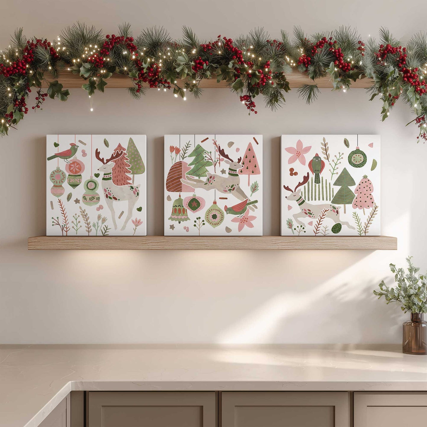 [Color:Opaque White], Picture of art in a White frame