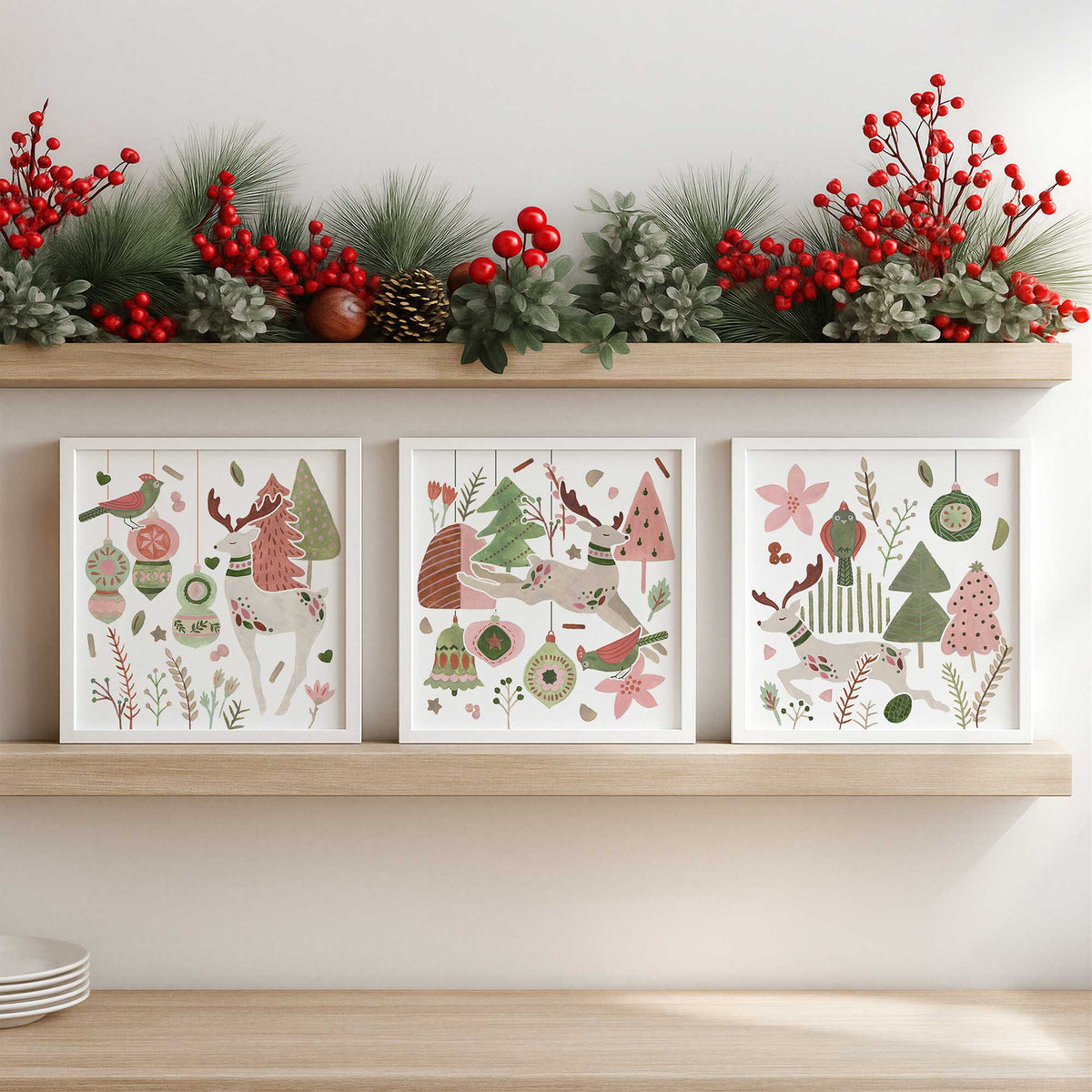 [Color:American Maple], Picture of art in a American Maple frame