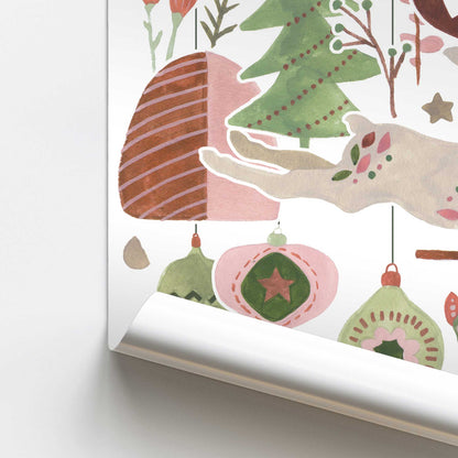 [color:Rolled Print], Picture of close up of art