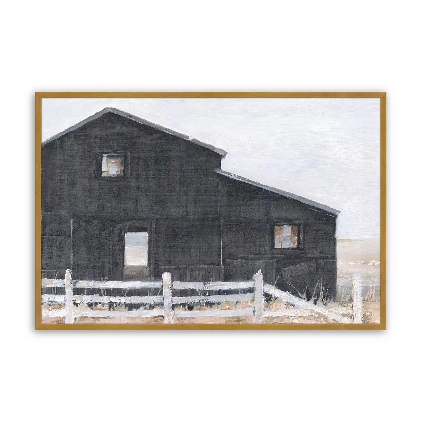 [Color:Polished Gold], Picture of art in a Polished Gold frame