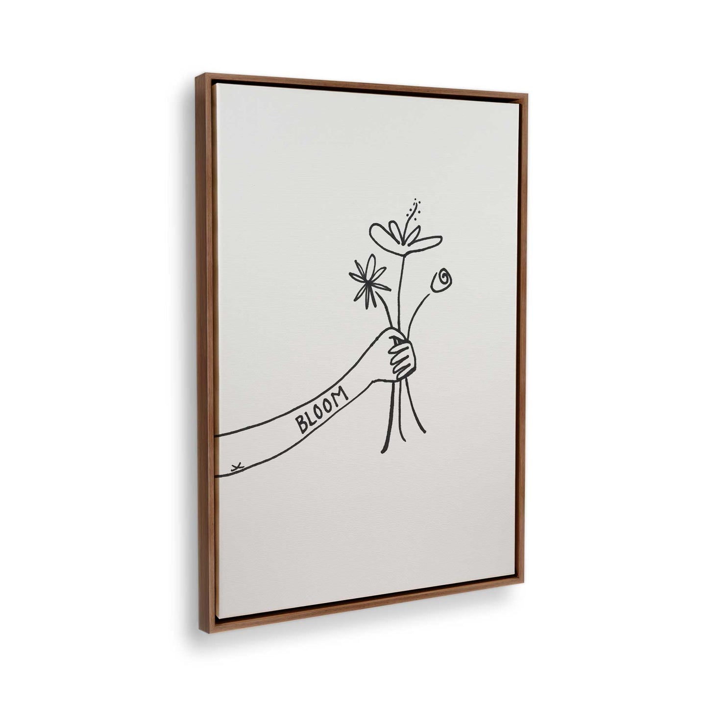 [Color:Walnut], Picture of the corner of the art