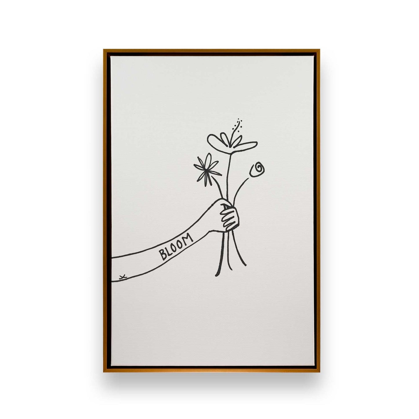 [Color:Polished Gold], Picture of art in a Polished Gold frame