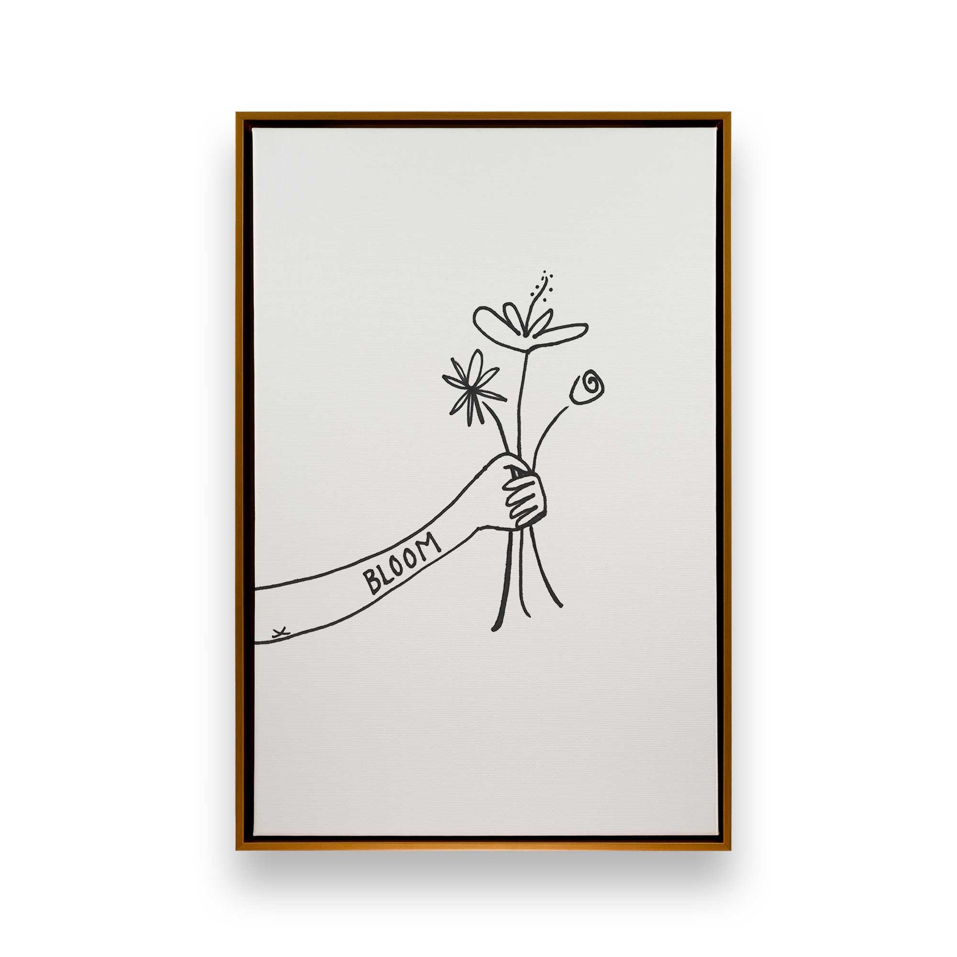 [Color:Polished Gold], Picture of art in a Polished Gold frame