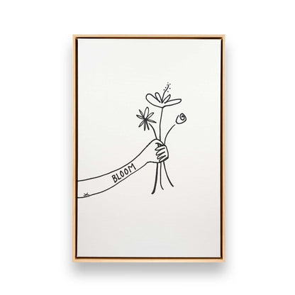 [Color:American Maple], Picture of art in a American Maple frame