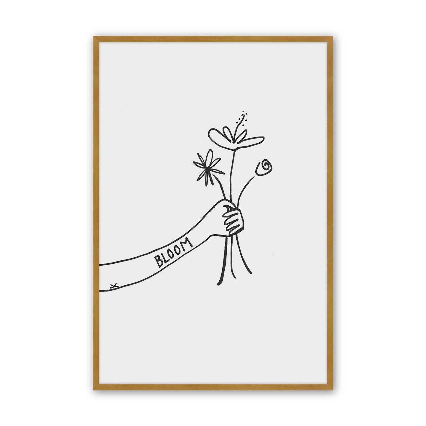 [Color:Polished Gold], Picture of art in a Polished Gold frame