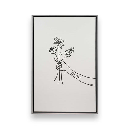 [Color:Polished Chrome], Picture of art in a Polished Chrome frame