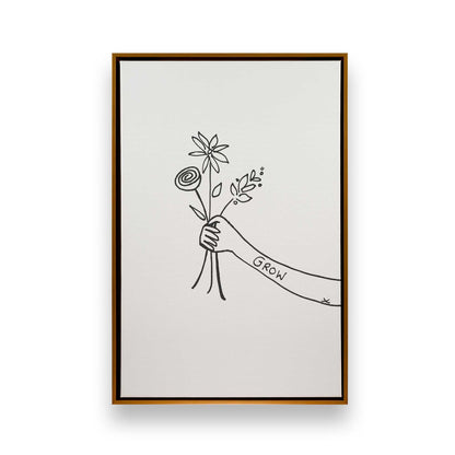 [Color:Polished Gold], Picture of art in a Polished Gold frame